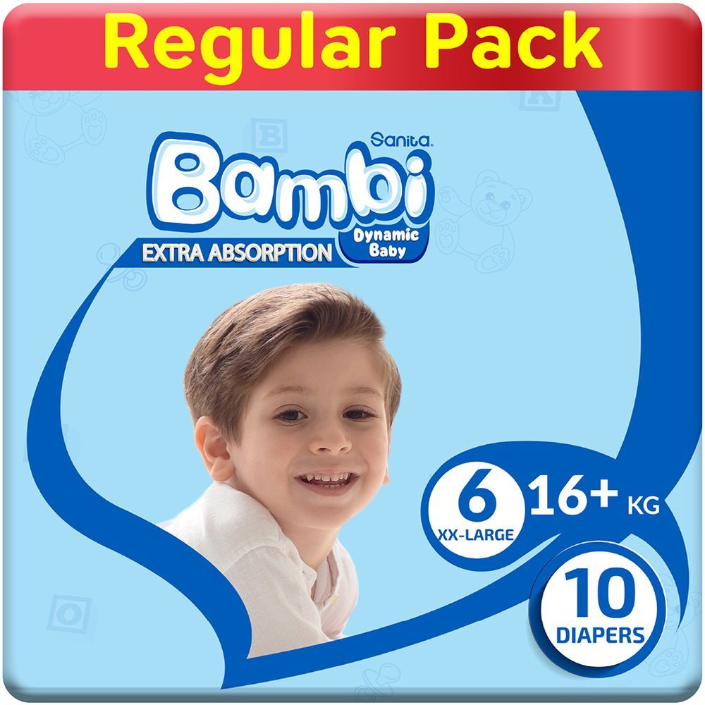 Buy Sanita Bambi - Pants Jumbo Pack Size 6 XXL +16 KG, 40 Count in